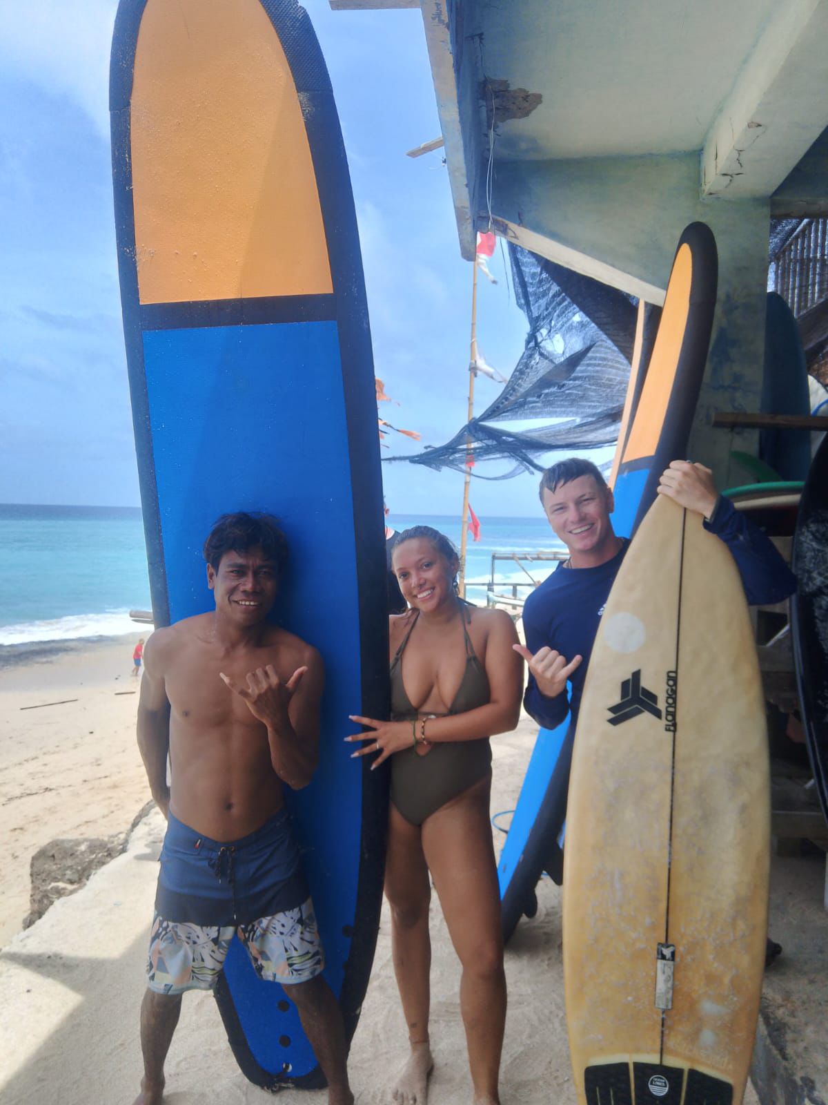 Surf lessons with Jack at Bingin Beach Uluwatu